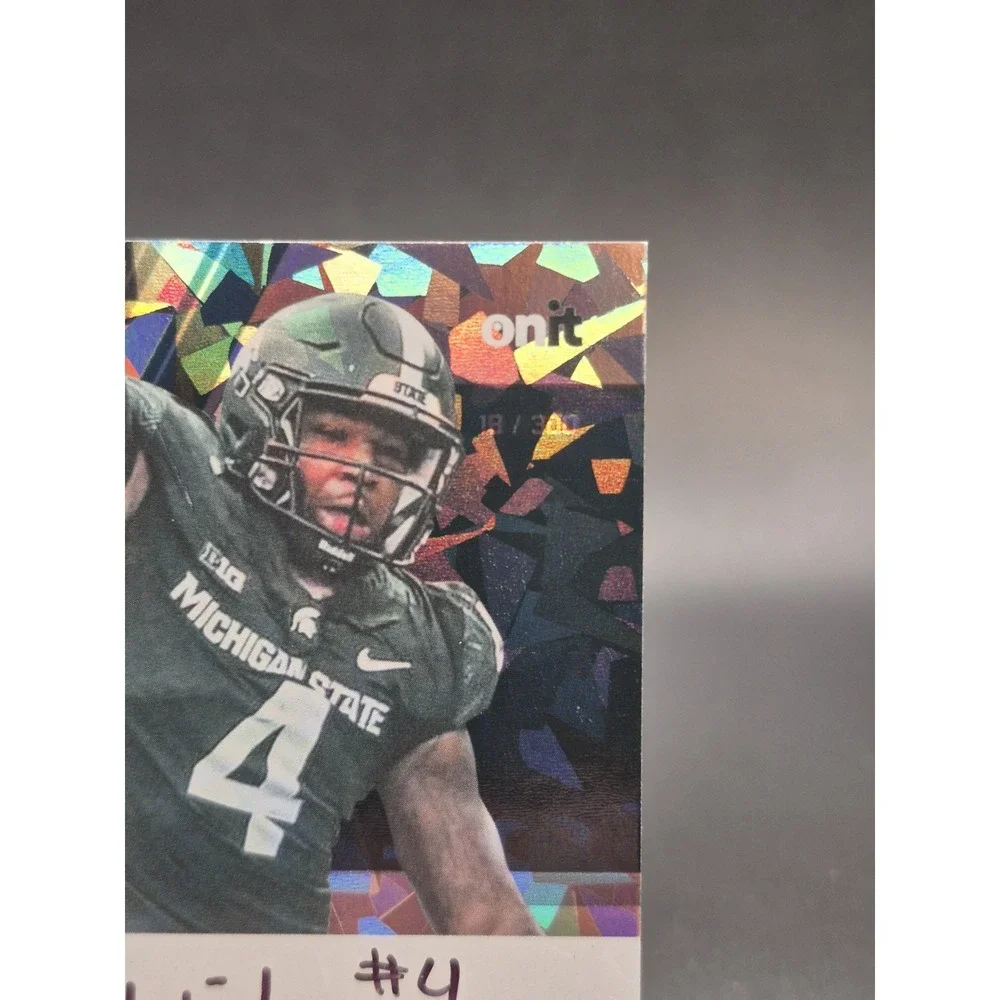 2023 Onit Jacoby Windmon #4 Autograph Ice /300 Michigan State Spartans